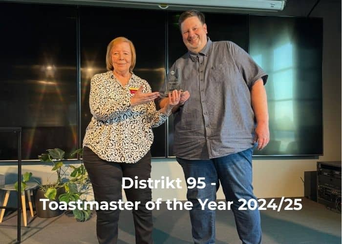 Stefan Gruss - Toastmaster of the year 24-25